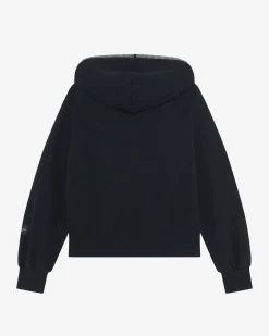 Sweatshirt capuche en tulle