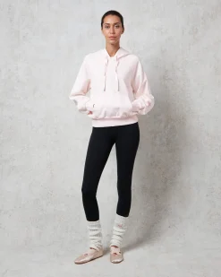 Sweatshirt capuche en tulle
