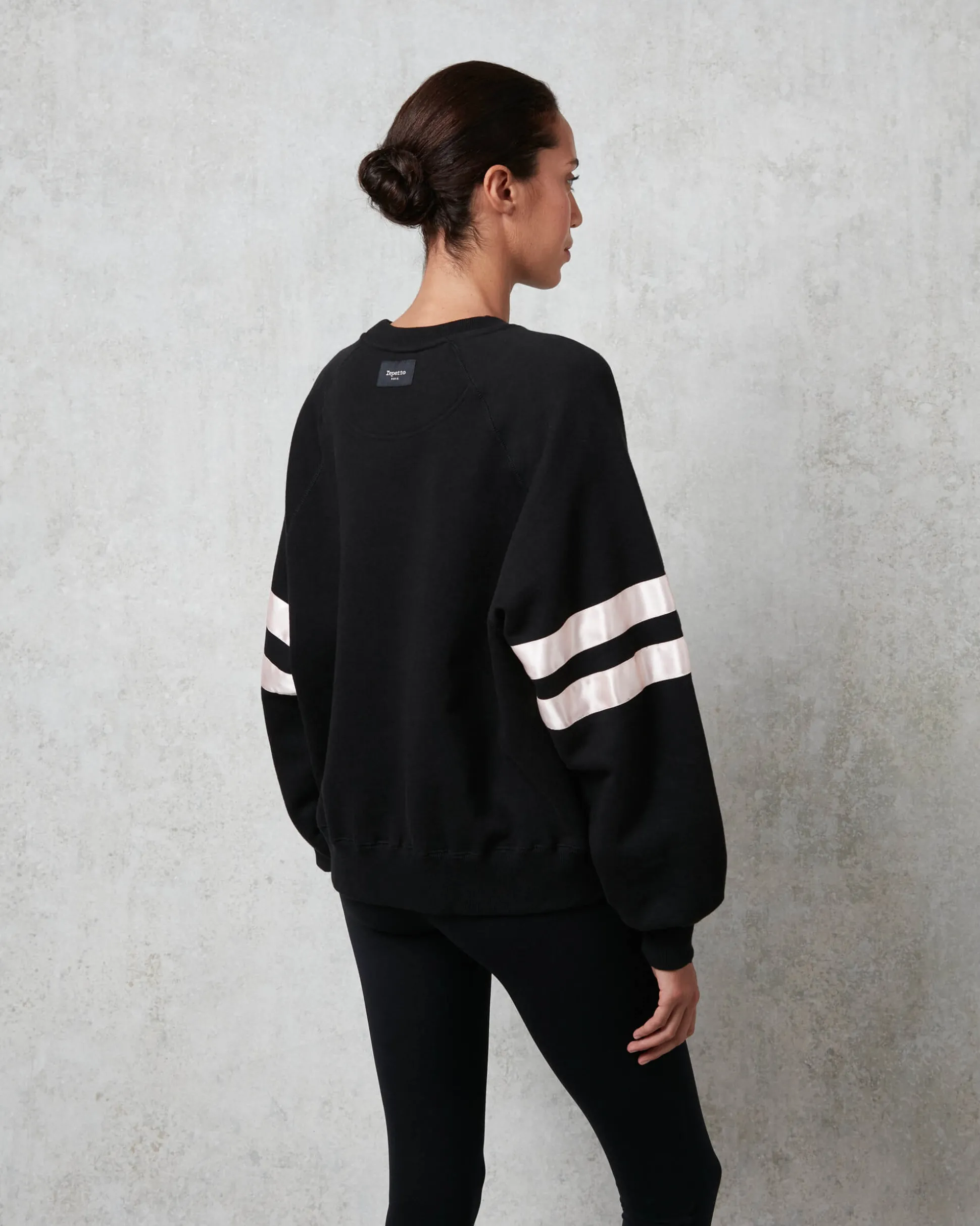 Sweatshirt satin