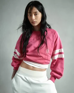 Sweatshirt satin