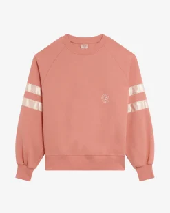 Sweatshirt satin