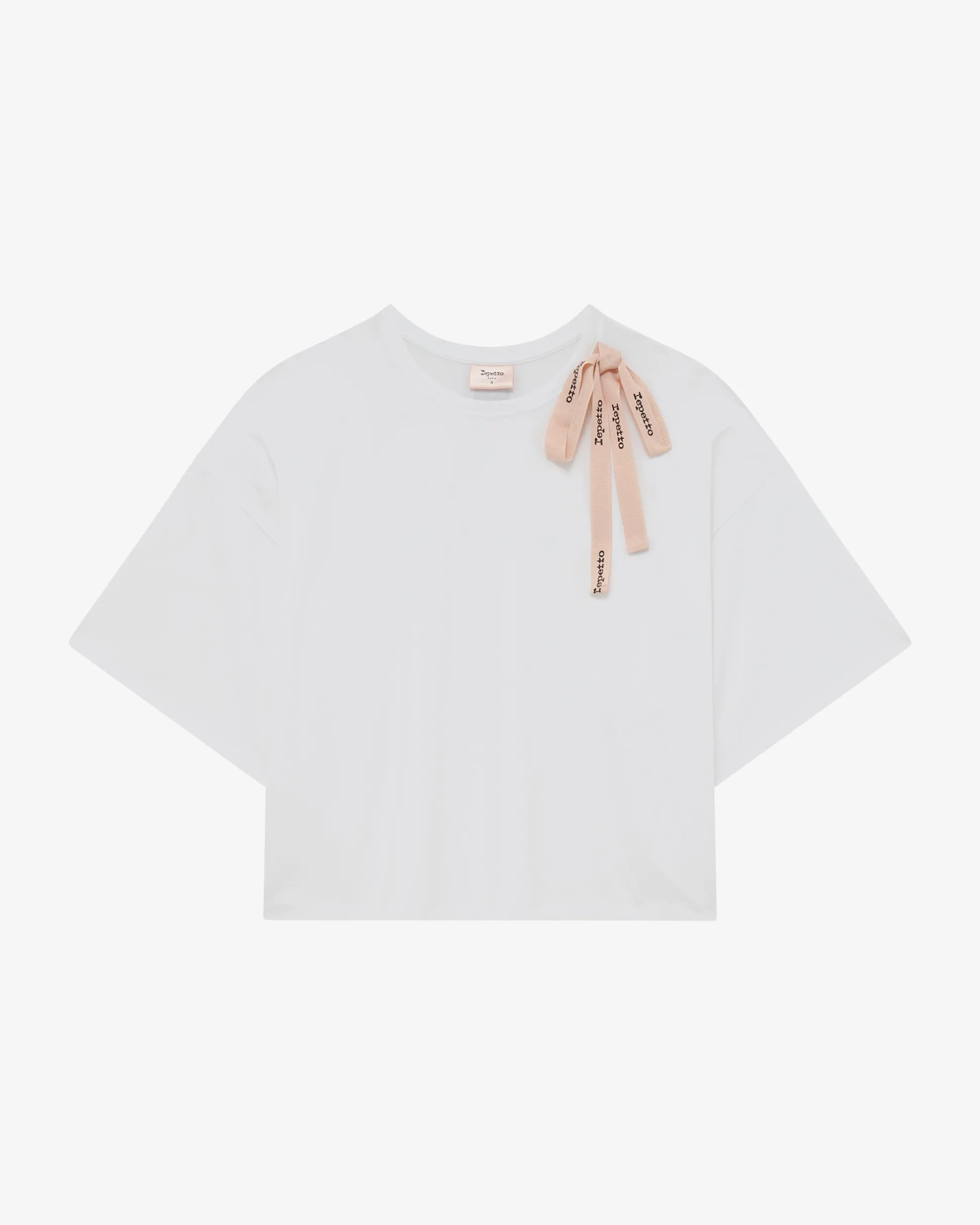 Tee-shirt nœud épaule