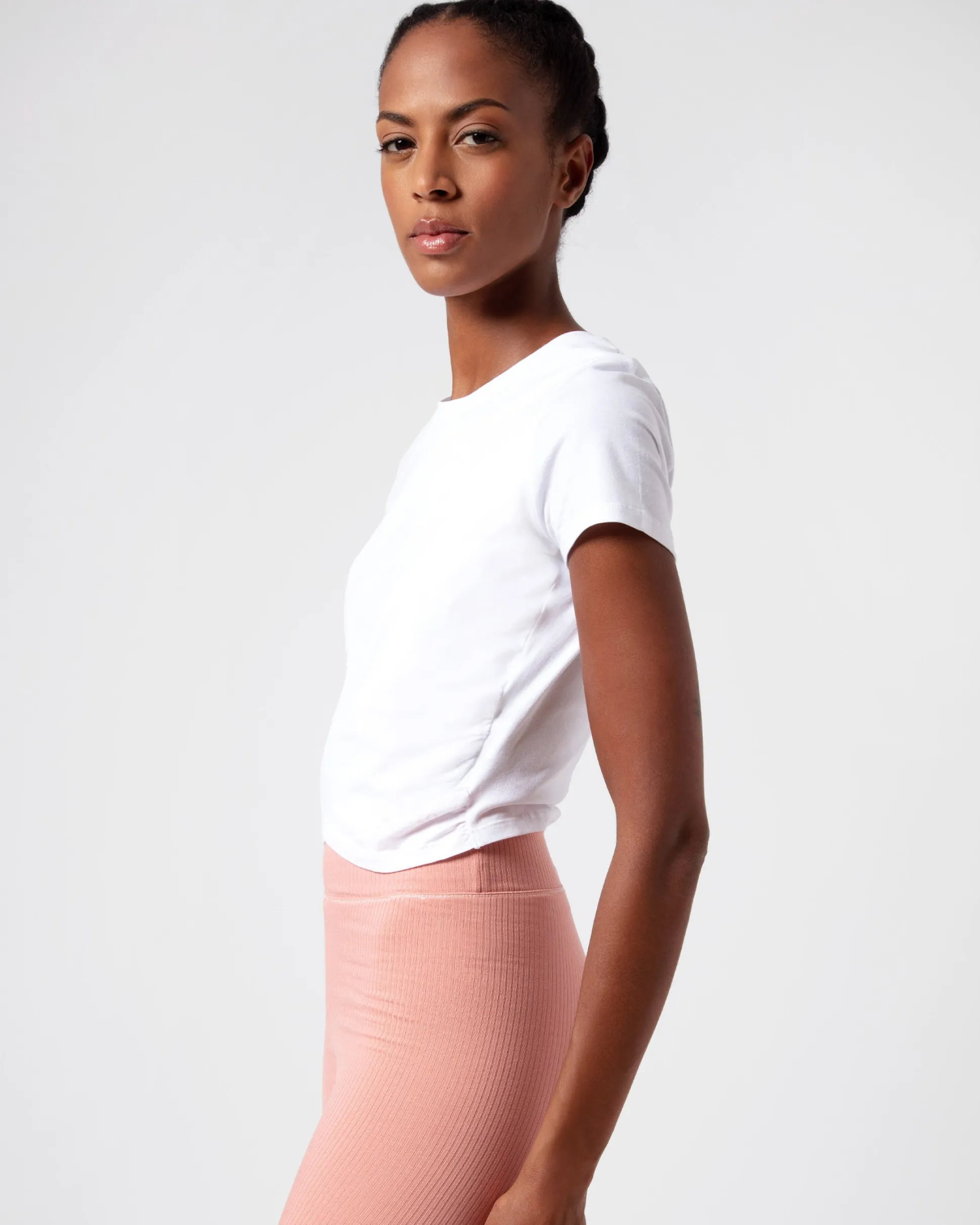 Top effet drapé