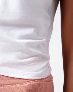 Top effet drapé