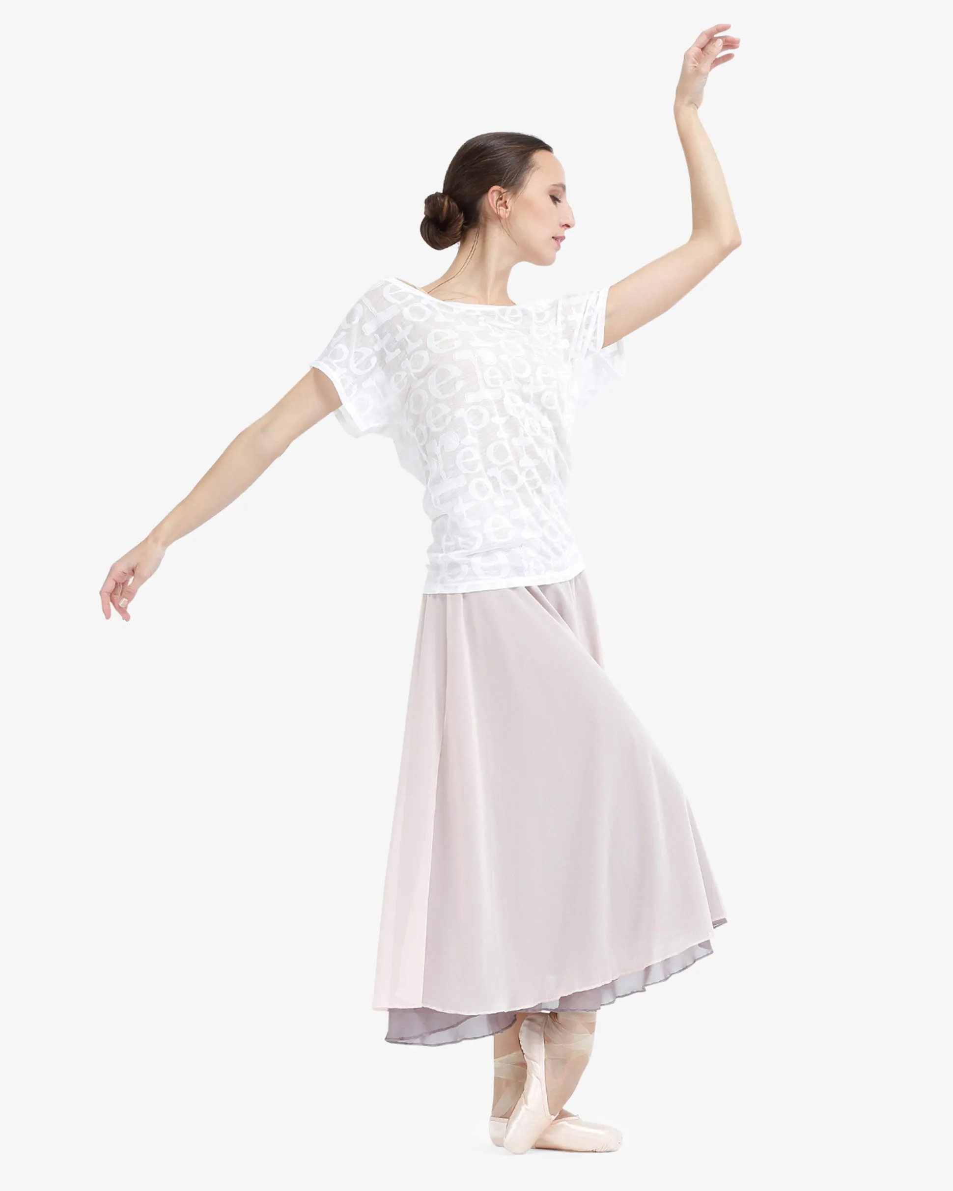 T-shirt transparence Repetto