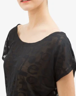 T-shirt transparence Repetto