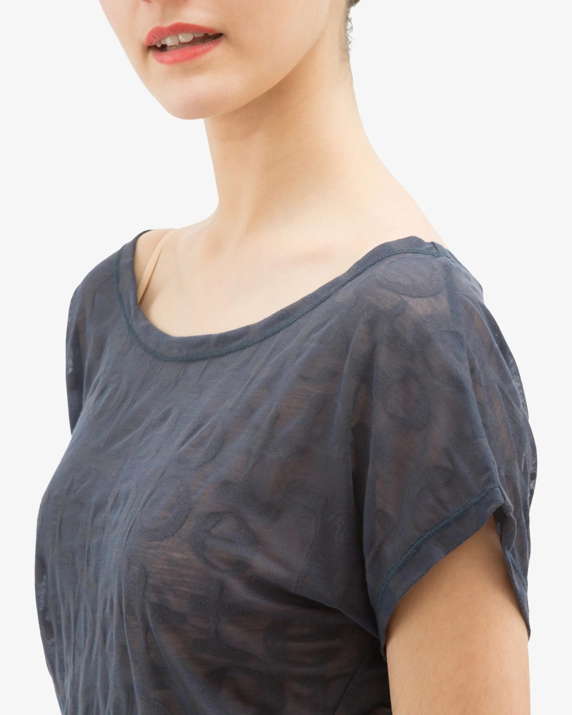 T-shirt transparence Repetto