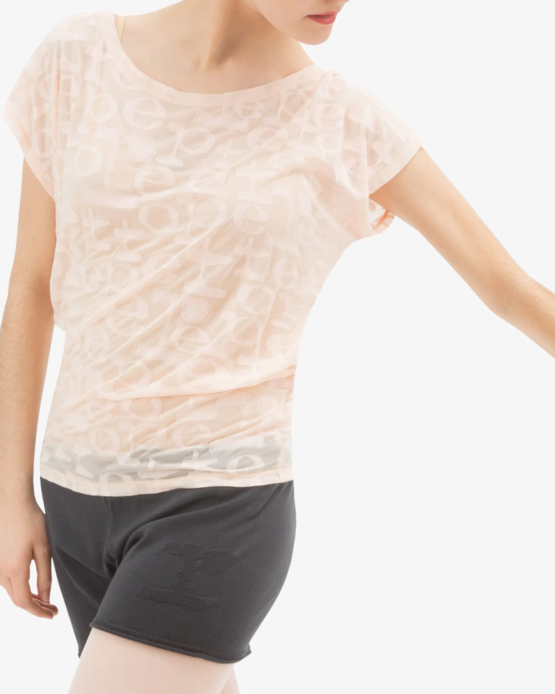 T-shirt transparence Repetto