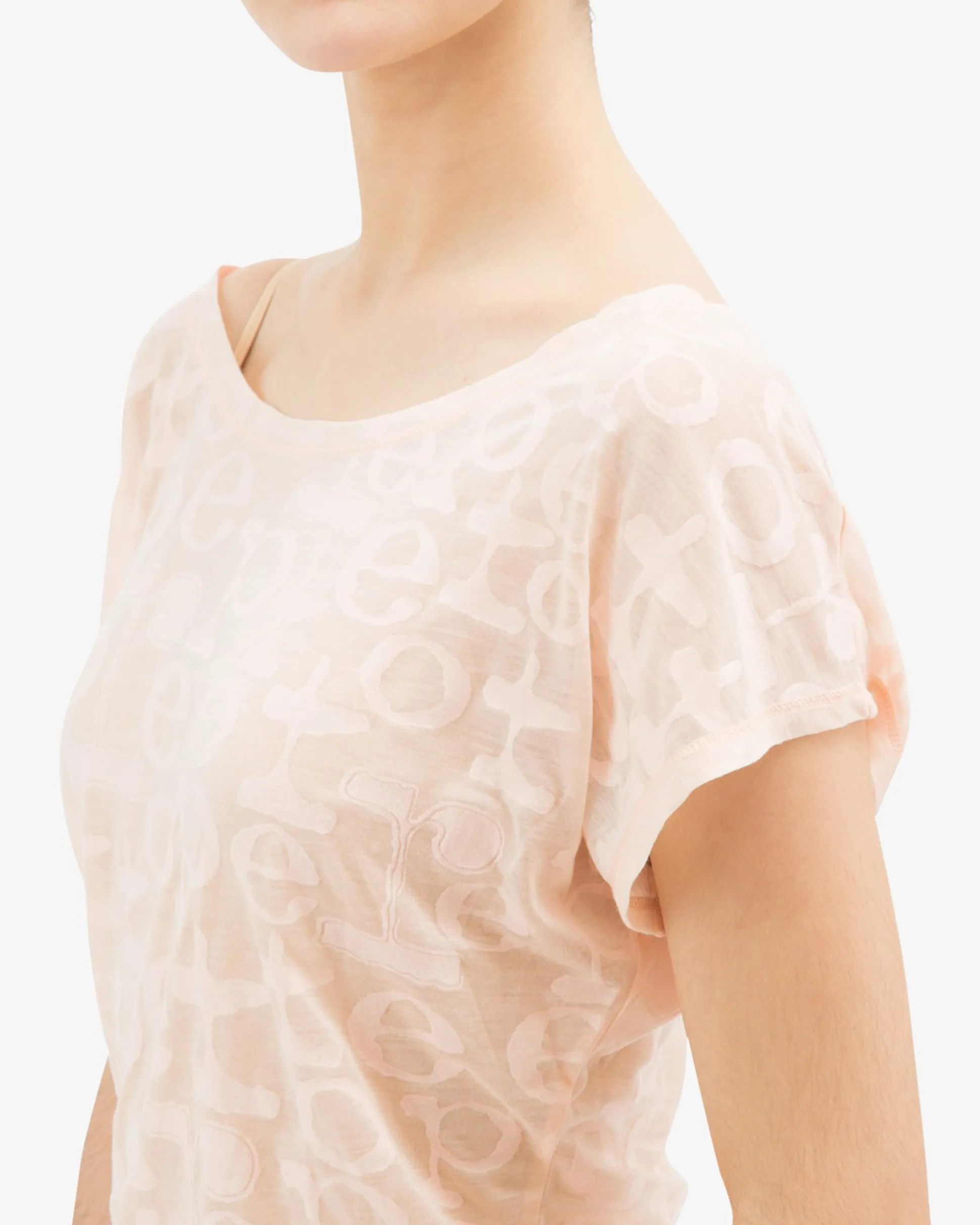 T-shirt transparence Repetto